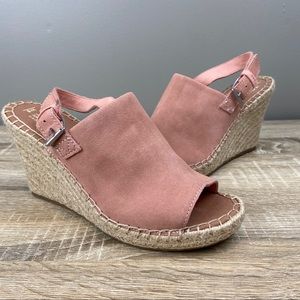 Tom’s Monica Suede wedge heel